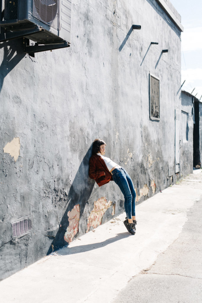 fotografia de publicidad bailarina en exteriores valencia