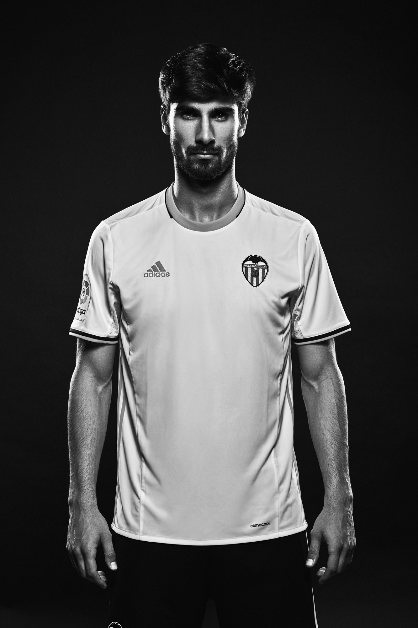 fotografia publicidad equipacion Adidas para el Valencia Club de Futbol