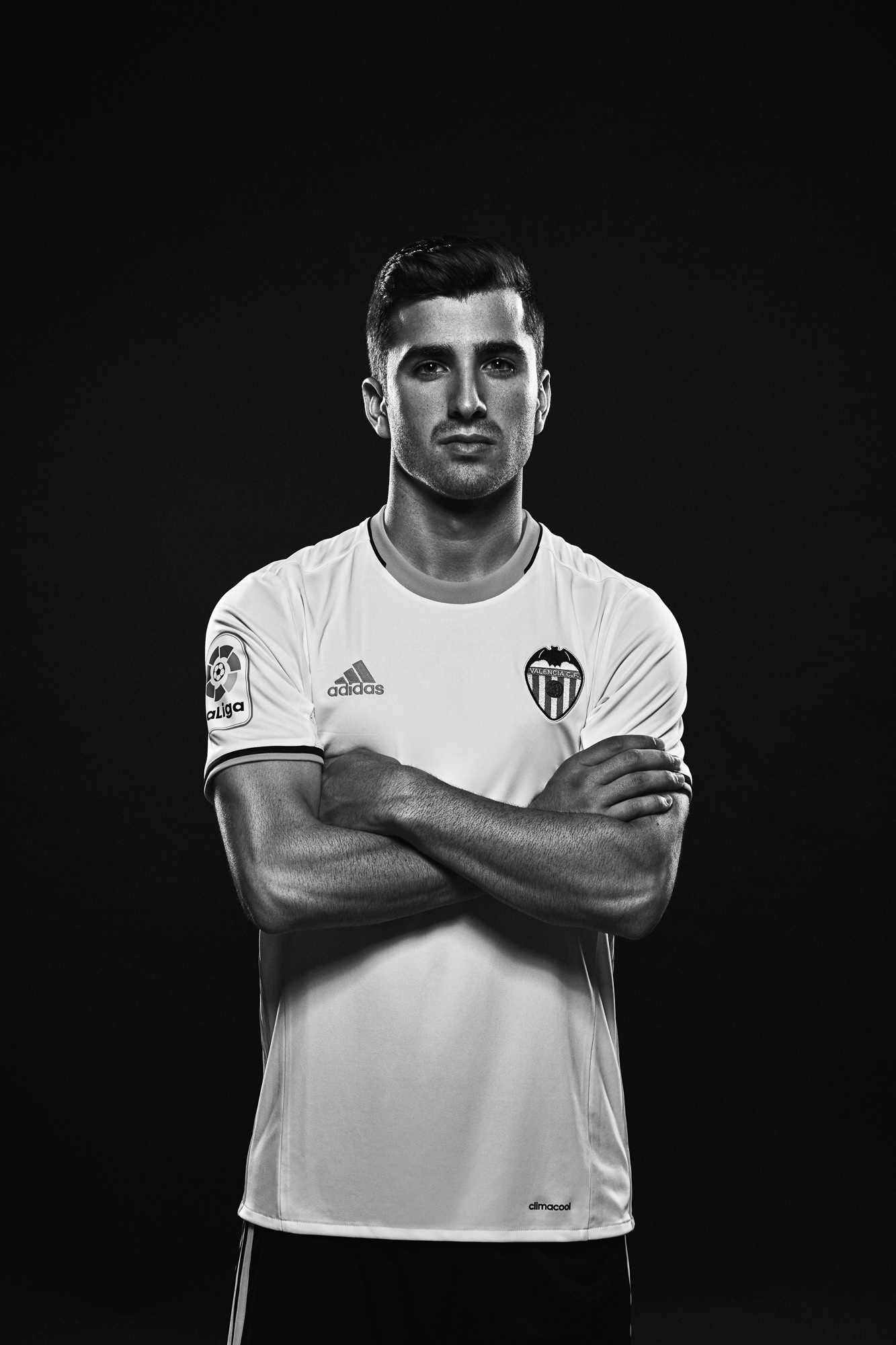 fotografia publicidad equipacion Adidas para el Valencia Club de Futbol